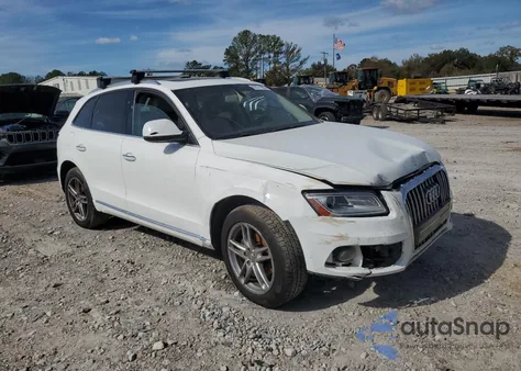 2017 Audi Q5 Premium Plus z USA, uszkodzony, nr VIN WA1L2AFP9HA092419